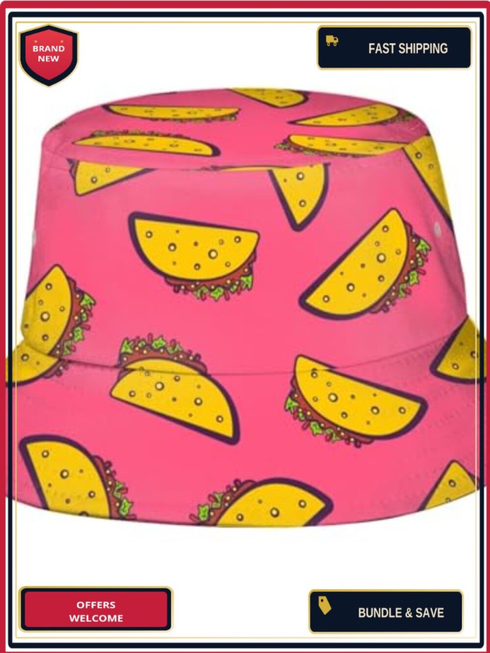 Bucket Hat Lightweight Packable UV Protection Beach Travel Sun Cap